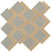 Керамогранит Atlas Concorde Nid Natural Mosaico Domino 29.7x30.6