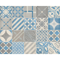 Керамогранит Atlas Concorde Venti Boost Blue Mix 20x20