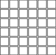 Керамогранит Ava Contemporanei Absolute Mosaico Black Lappato Rettiicato 30x30