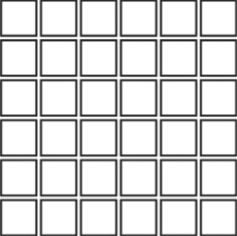 Керамогранит Ava Marmi White Macauba Mosaico Lappato Rettificato 30x30