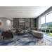 Керамогранит H18004001G Carlin Aqua Gold Carving 60x120 - фото в интерьере