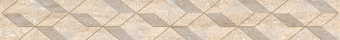 Плитка 587121002 Бордюр Ascoli Beige Diamond 63x7.5