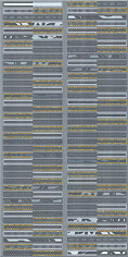 Плитка Декор Aura Atlantic Geometria 31,5x63
