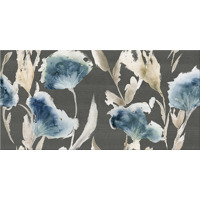 Плитка Декор Aura Grafite Floris 31,5x63