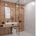 Плитка 00-00003240 Bricks Beige 31,5x63 - фото в интерьере