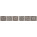 Плитка Grazia Mocca Nefertiti Бордюр 40,5x6,2