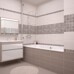 Плитка Grazia Mocca Nefertiti Бордюр 40,5x6,2 - фото в интерьере