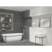 Плитка 588252001 Декор Hygge Grey Cristall 63x31.5 - фото в интерьере