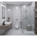 Плитка 00-00003161 Декор Incisio Grey 31.5x63 - фото в интерьере
