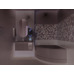 Плитка 00-00003161 Декор Incisio Grey 31.5x63 - фото в интерьере