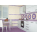Плитка Mariscos Mosaic Floris Lila 20.1x50.5 - фото в интерьере