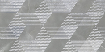 Плитка 588912001 Декор Opale Grey Geometria 31,5x63