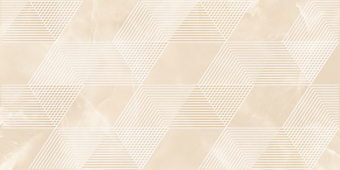 Плитка 589032001 Декор Opale Beige Geometria 31,5x63