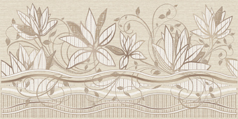 Плитка 588472001 Декор Romanico Flora 31,5x63