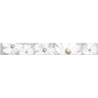 Плитка 583241001 Sfumato Grey Floret бордюр 50,5*6,2