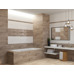 Плитка 587892002 Декор Sonnet Beige Geometria 20,1х50,5 - фото в интерьере