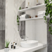 Плитка 587901002 Бордюр Sonnet Grey Geometria 50,5x6,2 - фото в интерьере