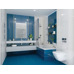 Плитка Vela Indigo 42x42 - фото в интерьере