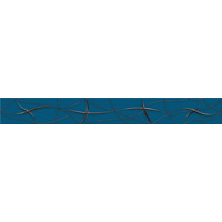 Плитка Бордюр VELA INDIGO STELLA 6,2x50,5