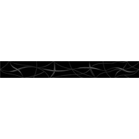 Плитка Бордюр VELA NERO STELLA 6,2x50,5