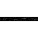 Плитка Бордюр VELA NERO STELLA 6,2x50,5