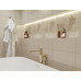 Плитка 509451101 Veneziano Beige 20,1x50,5 - фото в интерьере