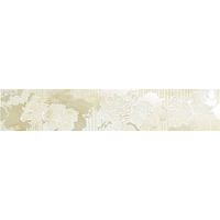 Плитка 582561002 Соло Крема Цветы 6,2x27,8