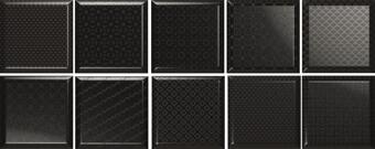 Baldocer Gleam Weft Coal 15x15