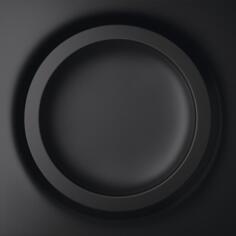 Baldocer Opal Black Satin 25x25