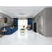 Керамогранит Плитка BASCONI HOME White Marble 600x1200x8 full body soft polished (2,16 кв.м.) - фото в интерьере