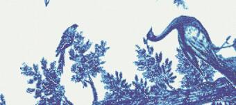 Микс Bisazza Decori 10 Jardin Bleu A 129.1x290.5