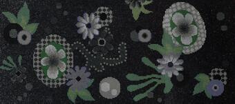 Стекло Bisazza Decori 10 Moonlight Garden A 129.1x290.5