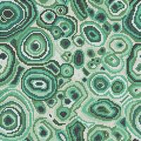 Стекло Bisazza Decori 10 New Malachite Green 129.1x129.1
