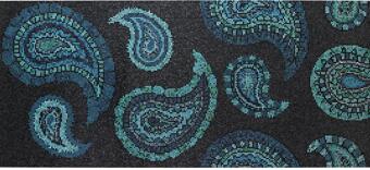 Стекло Bisazza Decori 10 Paisley 129.1x290.5