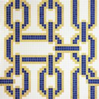 Микс Bisazza Decori 20 Chains Blue 97x97