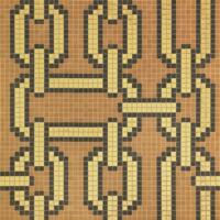 Микс Bisazza Decori 20 Chains Brown 97x97