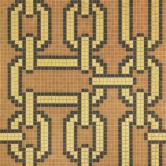 Микс Bisazza Decori 20 Chains Brown 97x97