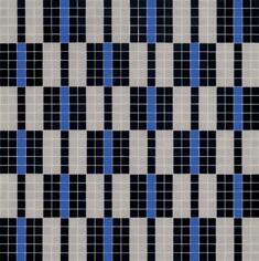 Стекло Bisazza Decori 20 Alternance Bleue 64.7x64.7
