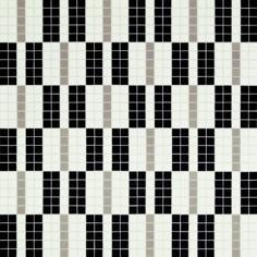 Стекло Bisazza Decori 20 Alternance Noire Blanc 64.7x64.7