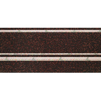 Стекло Bisazza Decori 20 Bamboo Black B 129.4x291.2