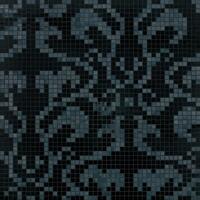 Стекло Bisazza Decori 20 Damasco Black 97x97
