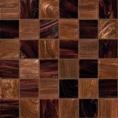 Стекло Bisazza Decori 50 Checkmate Brown 30.8x30.8