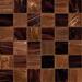 Стекло Bisazza Decori 50 Checkmate Brown 30.8x30.8