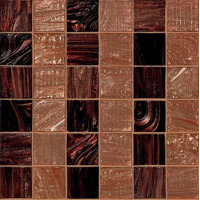 Стекло Bisazza Decori 50 Rayures Marrons 30.8x30.8