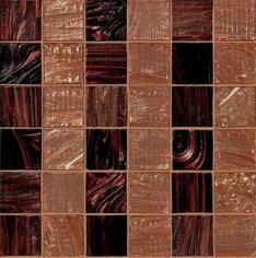 Стекло Bisazza Decori 50 Rayures Marrons 30.8x30.8