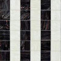 Стекло Bisazza Decori 50 Rayures Noires 30.8x30.8