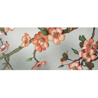 Стекло Bisazza Decori In Tecnica Artistica Peachtree Oro Bianco A 10x10 129.1x290.5