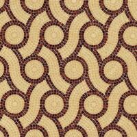 Стекло Bisazza Decori In Tecnica Artistica Plait Brown 10x10 20.5x23