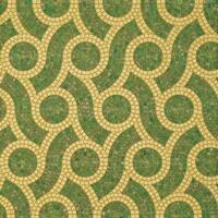 Стекло Bisazza Decori In Tecnica Artistica Plait Green 10x10 20.5x23