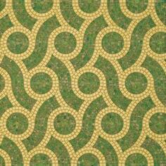 Стекло Bisazza Decori In Tecnica Artistica Plait Green 10x10 20.5x23